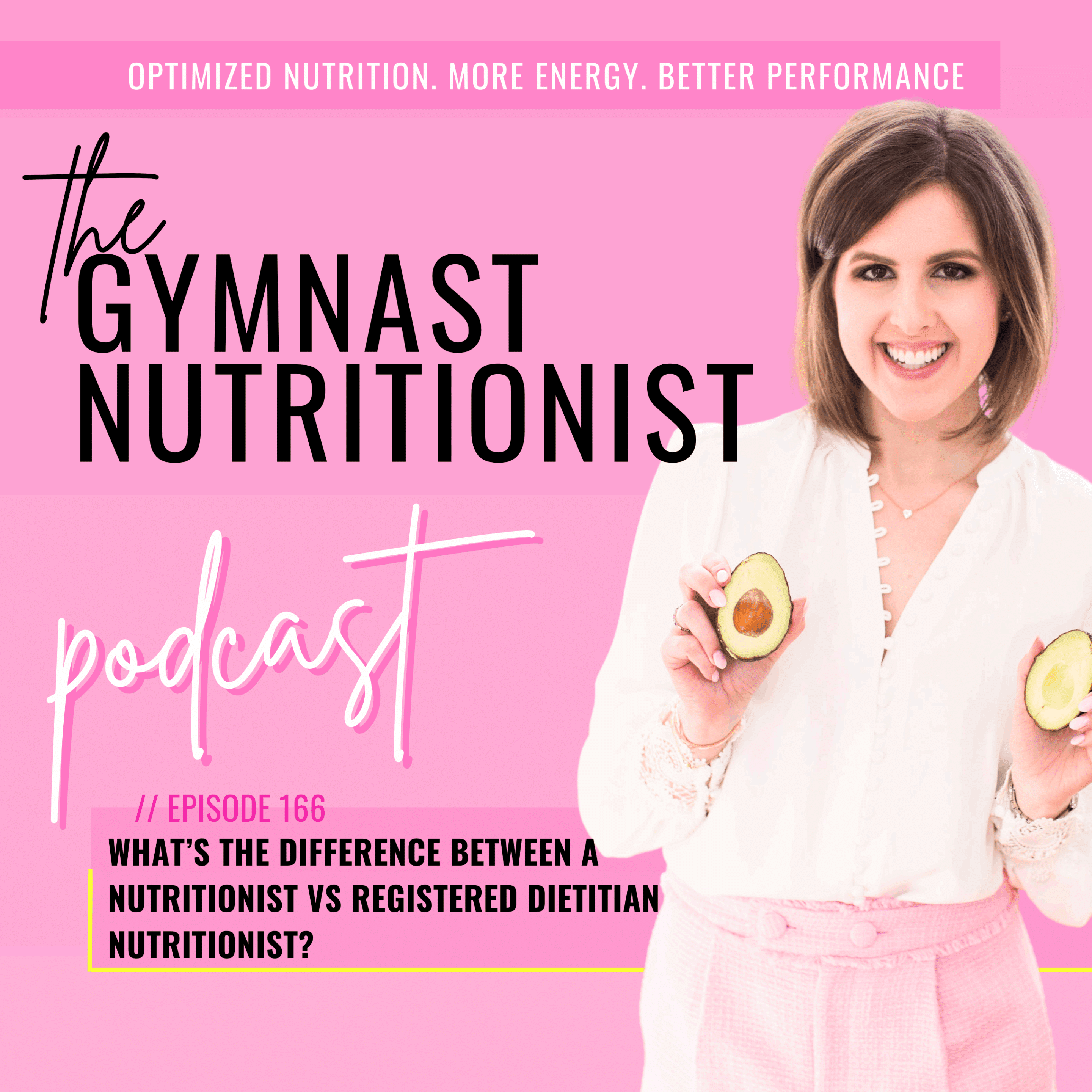 Episode 166 What’s the difference between a Nutritionist vs Registered Dietitian Nutritionist